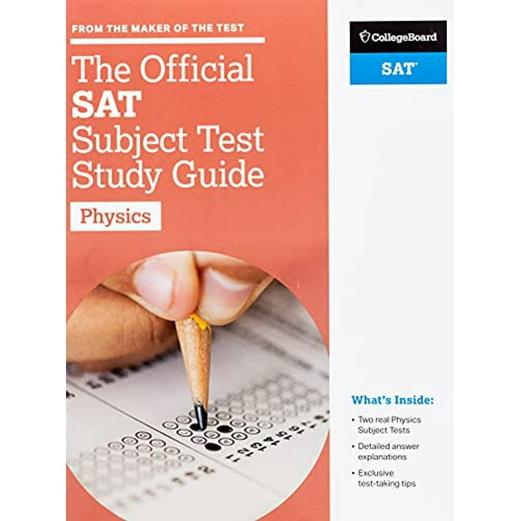 Pre-Owned The Official SAT Subject Test in Physics Study Guide (Paperback) 1457309211 9781457309212
