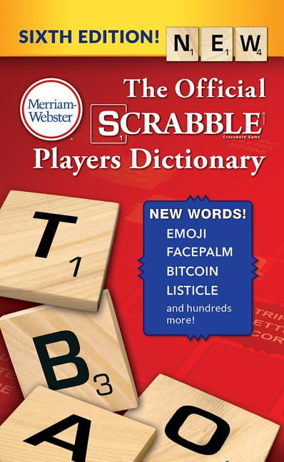 INC MERRIAM-WEBSTER The Official Scrabble Players Dictionary(Sixth Edition) (Paperback)