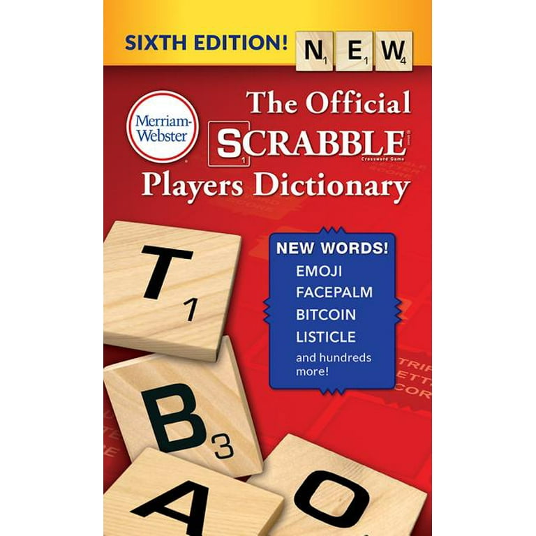 洋書 Official Scrabble Players Dictionary THE OFFICIAL SCRABBLE PLAYERS DICTIONARY | Merriam-Webster