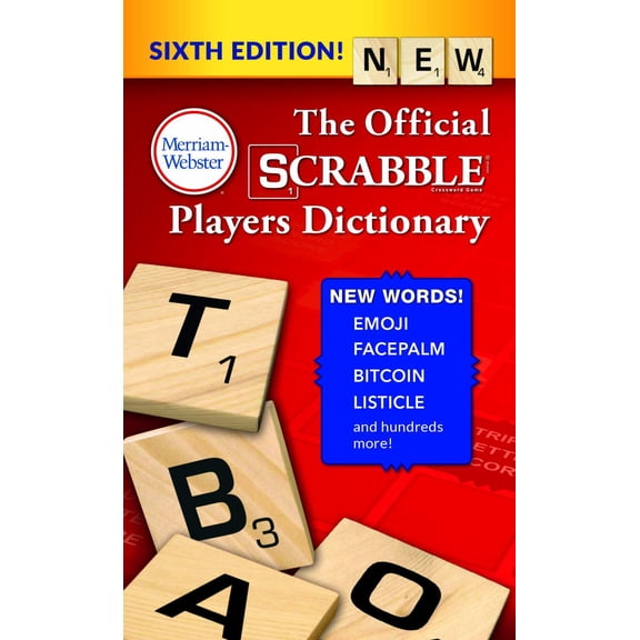 The Official Scrabble Players Dictionary(Sixth Edition) (Paperback)