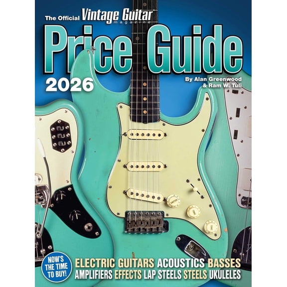 The Official Vintage Guitar Magazine Price Guide 2026, (Paperback)