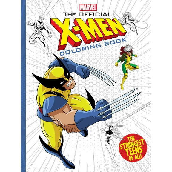 The Official X-Men Coloring Book, 96 pages (Paperback)