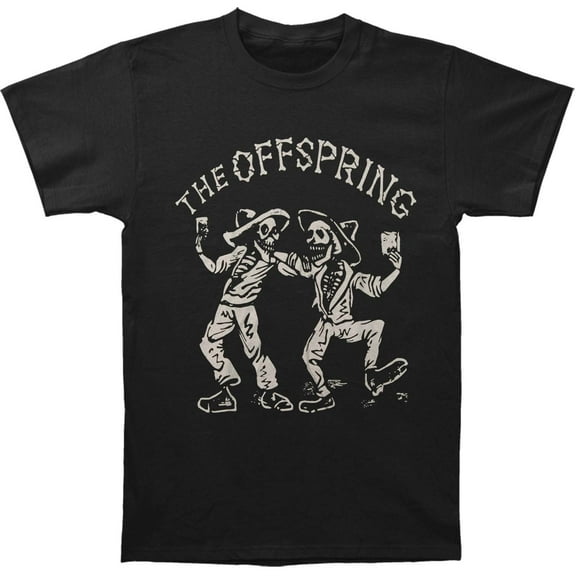 The Offspring Men's Dance FKR Dance Slim-Fit T-Shirt Black XX-Large | Officially Licensed Merchandise