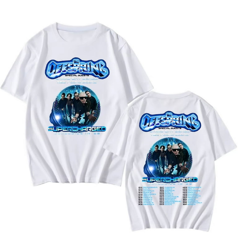 The Offspring: Supercharged world tour 2025 T-Shirt Unisex Short