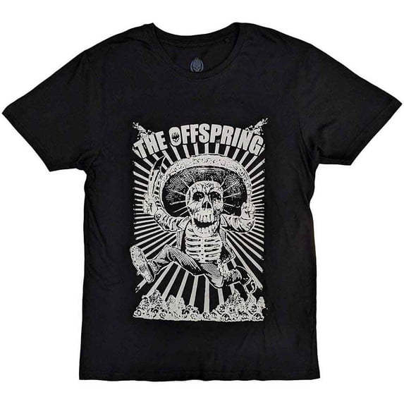 The Offspring Unisex T-Shirt: Jumping Skeleton (X-Large)