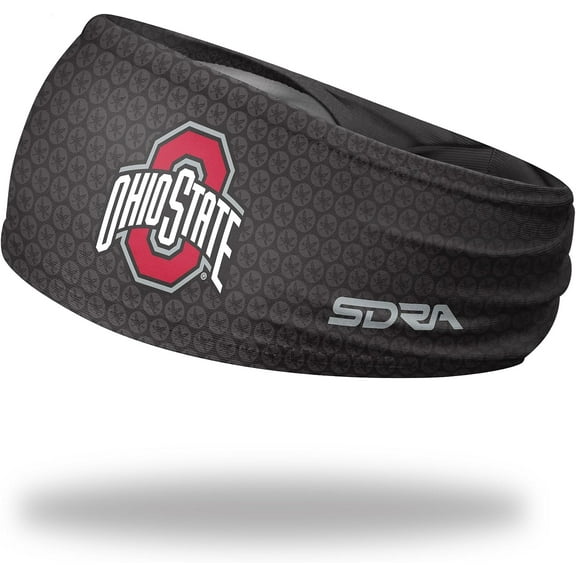 The Ohio State University Black Tapered Headband (Ohio Buckeyes) - College Basketball, Football, Baseball, and Game Day