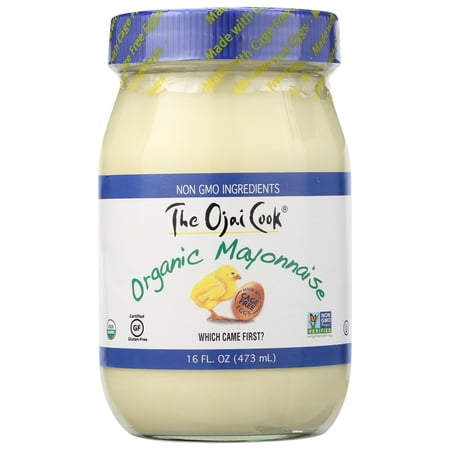 Pack of 6, The Ojai Cook Organic Mayonnaise, 16fl oz