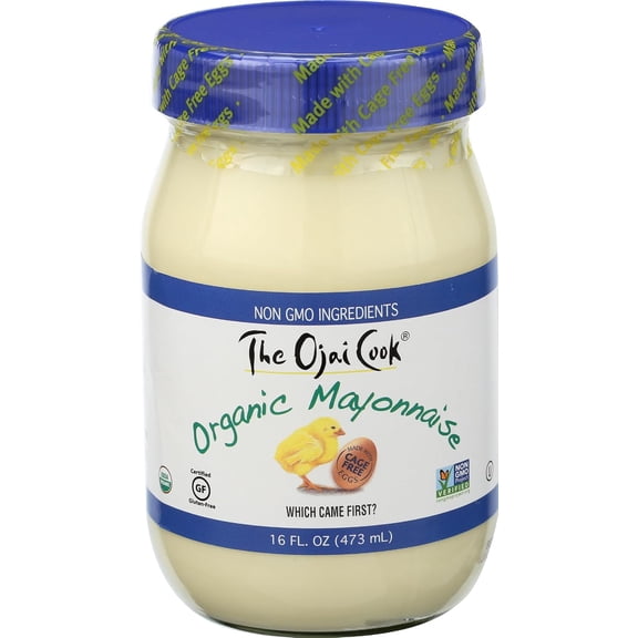 The Ojai Cook Organic Mayonnaise, 16 fl oz (Pack of 1)