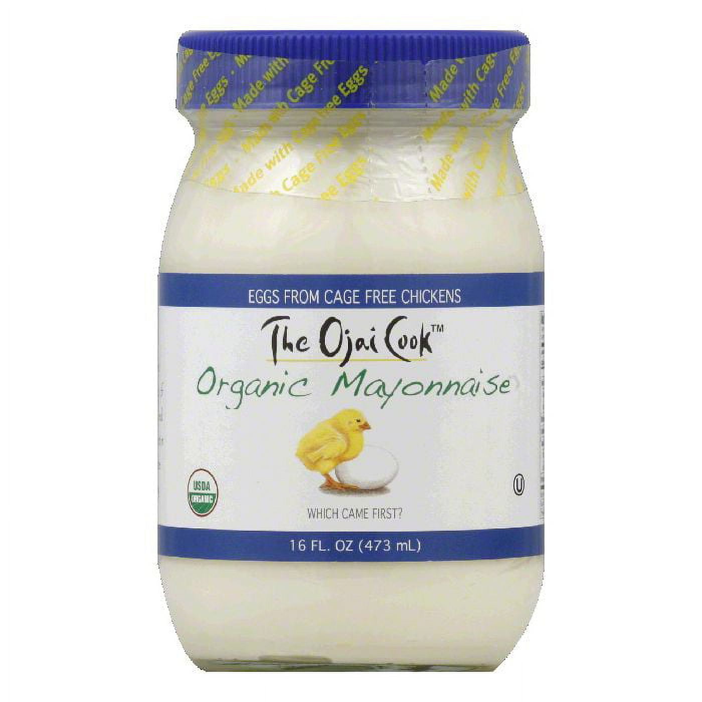 The Ojai Cook Organic Mayonnaise - Case Of 6 - 16 Fl Oz.