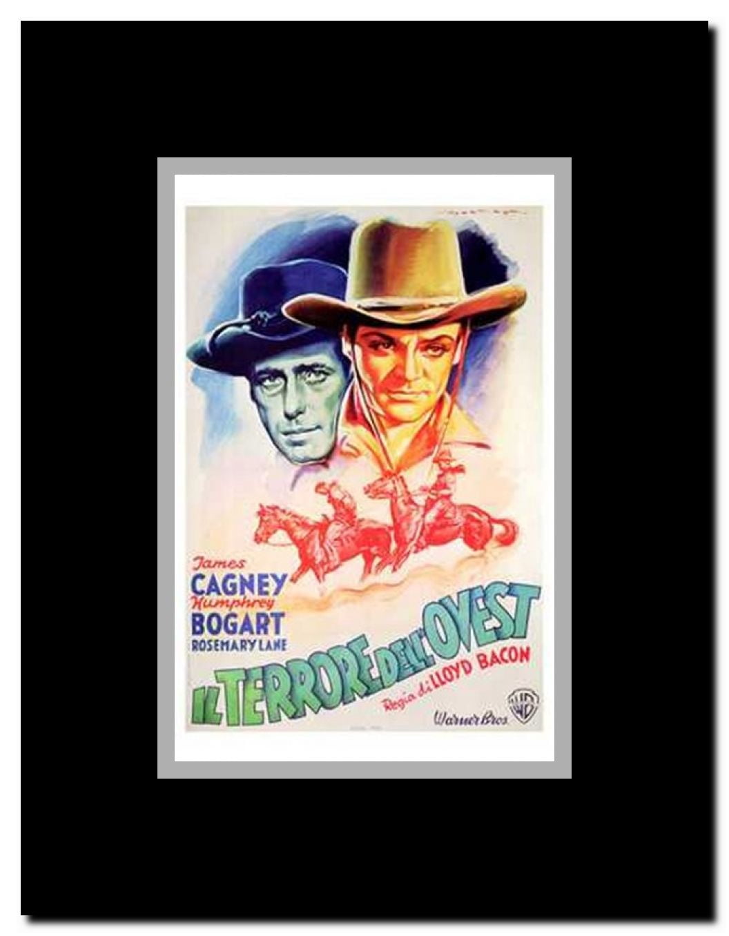 The Oklahoma Kid Framed Movie Poster