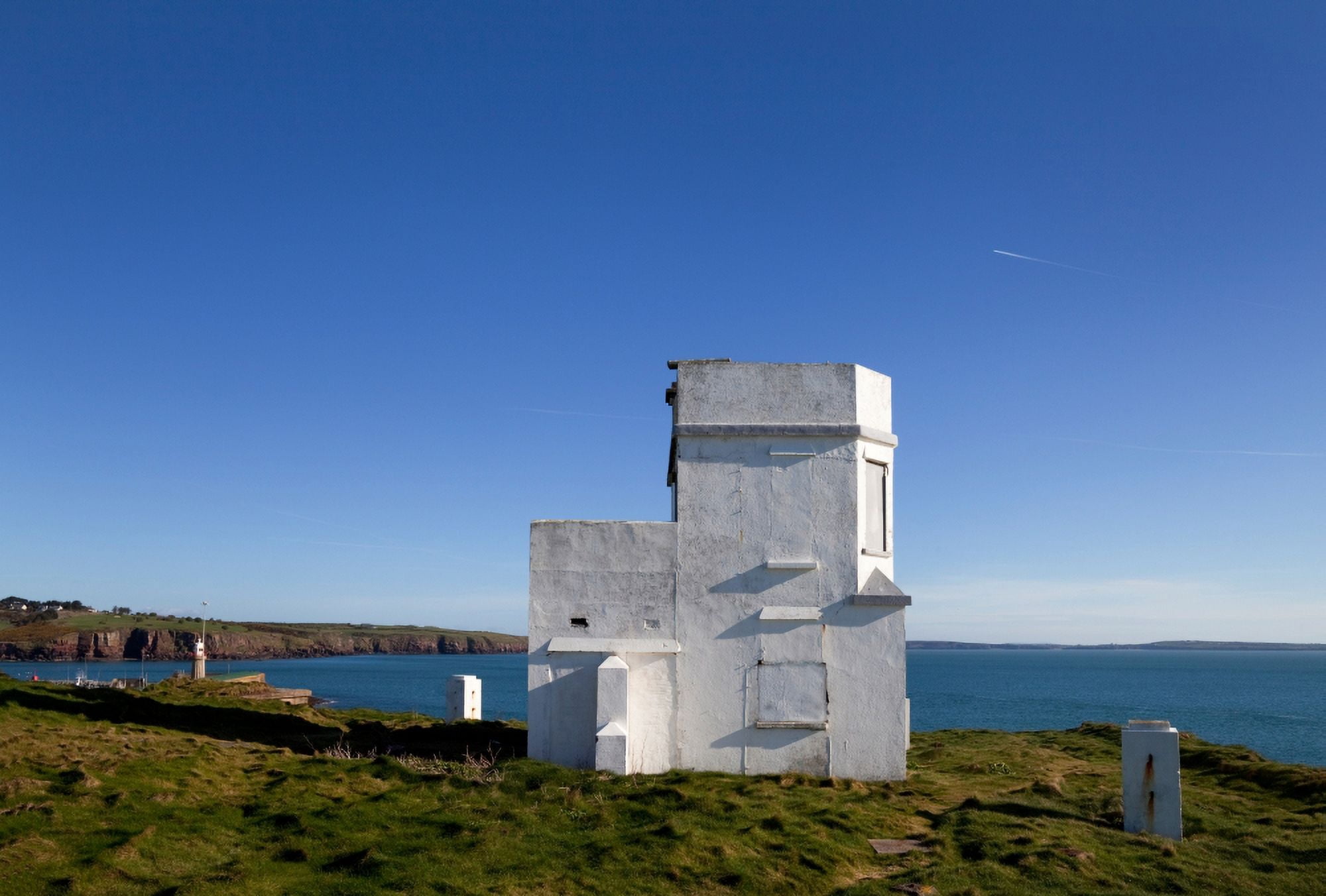 The Old Coastguard Station Dunmore East Fishing Port County Waterford Ireland Canvas Art - Panoramic Images (24 x 18)