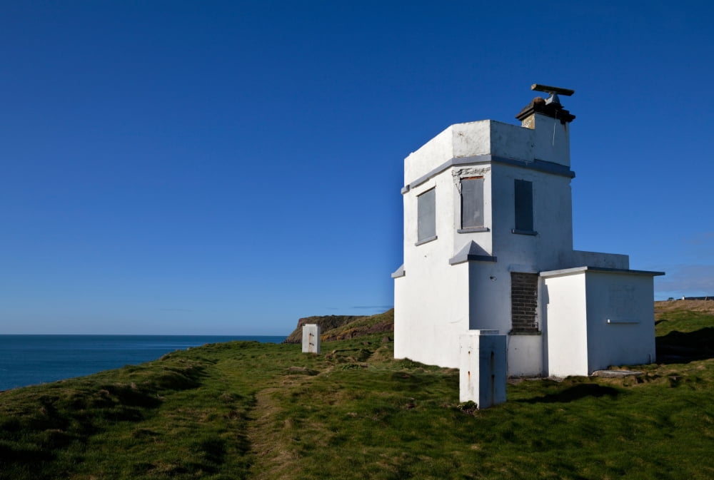 The Old Coastguard Station Dunmore East Fishing Port County Waterford Ireland Canvas Art - Panoramic Images (36 x 12)