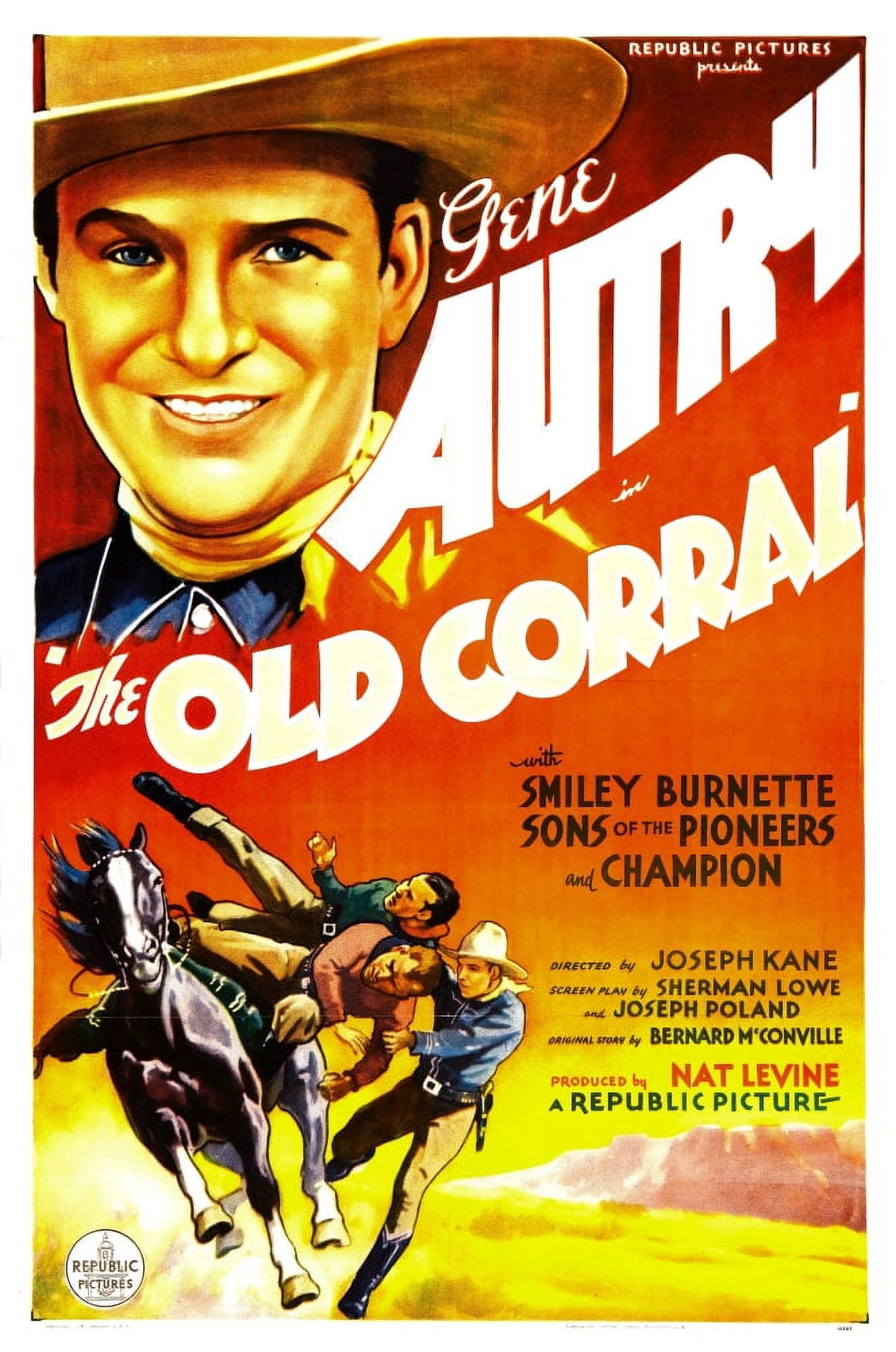 The Old Corral Canvas Art - (24 x 36)