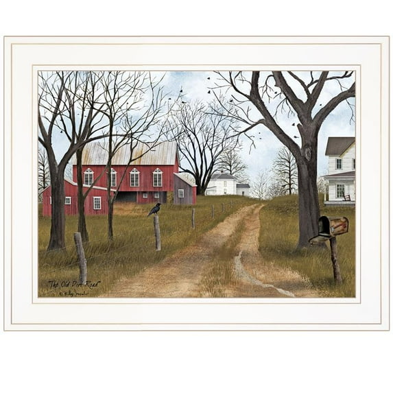 The Old Dirt Road By Billy Jacobs Printed Wall Art Wood Multi-Color