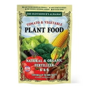 The Old Farmer's Almanac Organic Tomato & Vegetable Plant Food, 8-4-8 Granular Fertilizer 2.25 lb