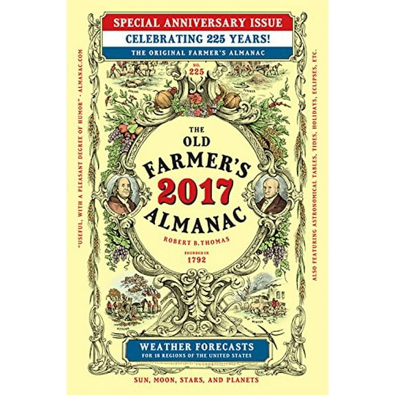 Pre-Owned The Old Farmer's Almanac 2017, Trade Edition: Special Anniversary Edition (Paperback) 1571987045 9781571987044