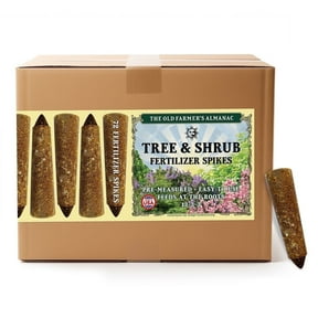 Old Farmer's Almanac Tree & Shrub Fertilizer Spikes (72 Pack)