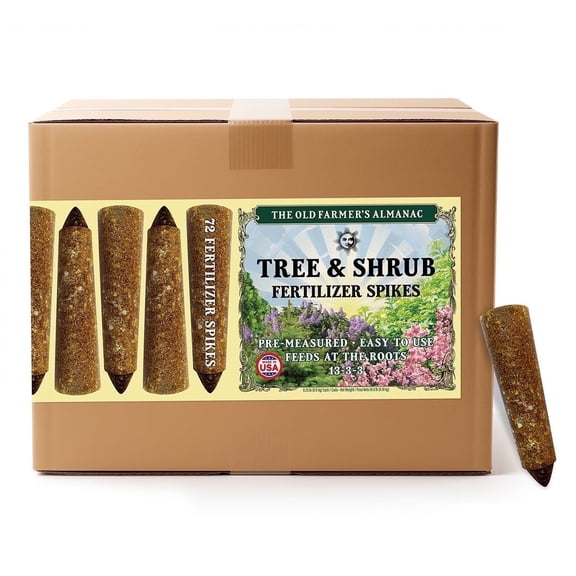 Old Farmer's Almanac Tree & Shrub Fertilizer Spikes (72 Pack)