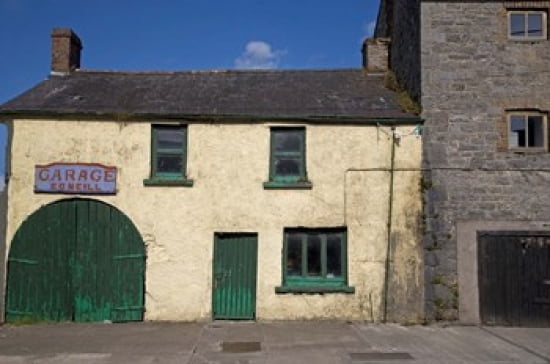 The Old Garage Glanworth County Cork Ireland Canvas Art - Panoramic Images (24 x 16)