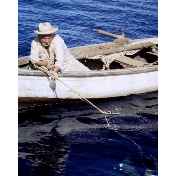 The Old Man And The Sea Featuring Spencer Tracy 24X36 Classic Hollywood Poster