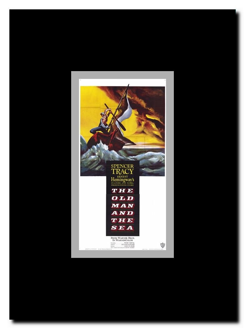 The Old Man and the Sea Framed Movie Poster
