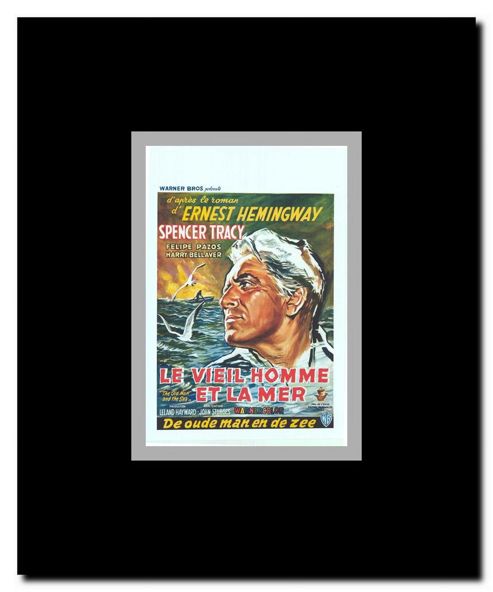 The Old Man and the Sea Framed Movie Poster