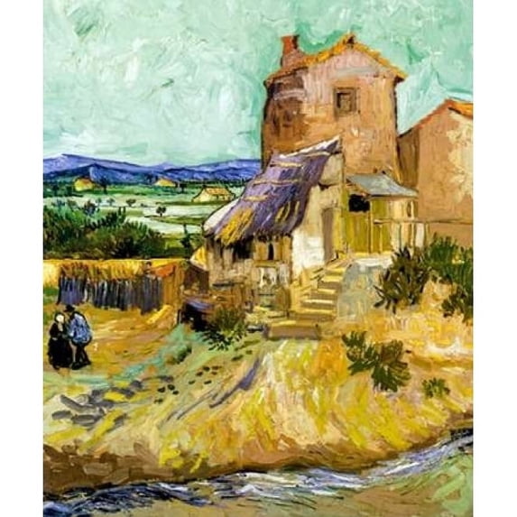 The Old Mill 1888 Poster Print by Vincent Van Gogh