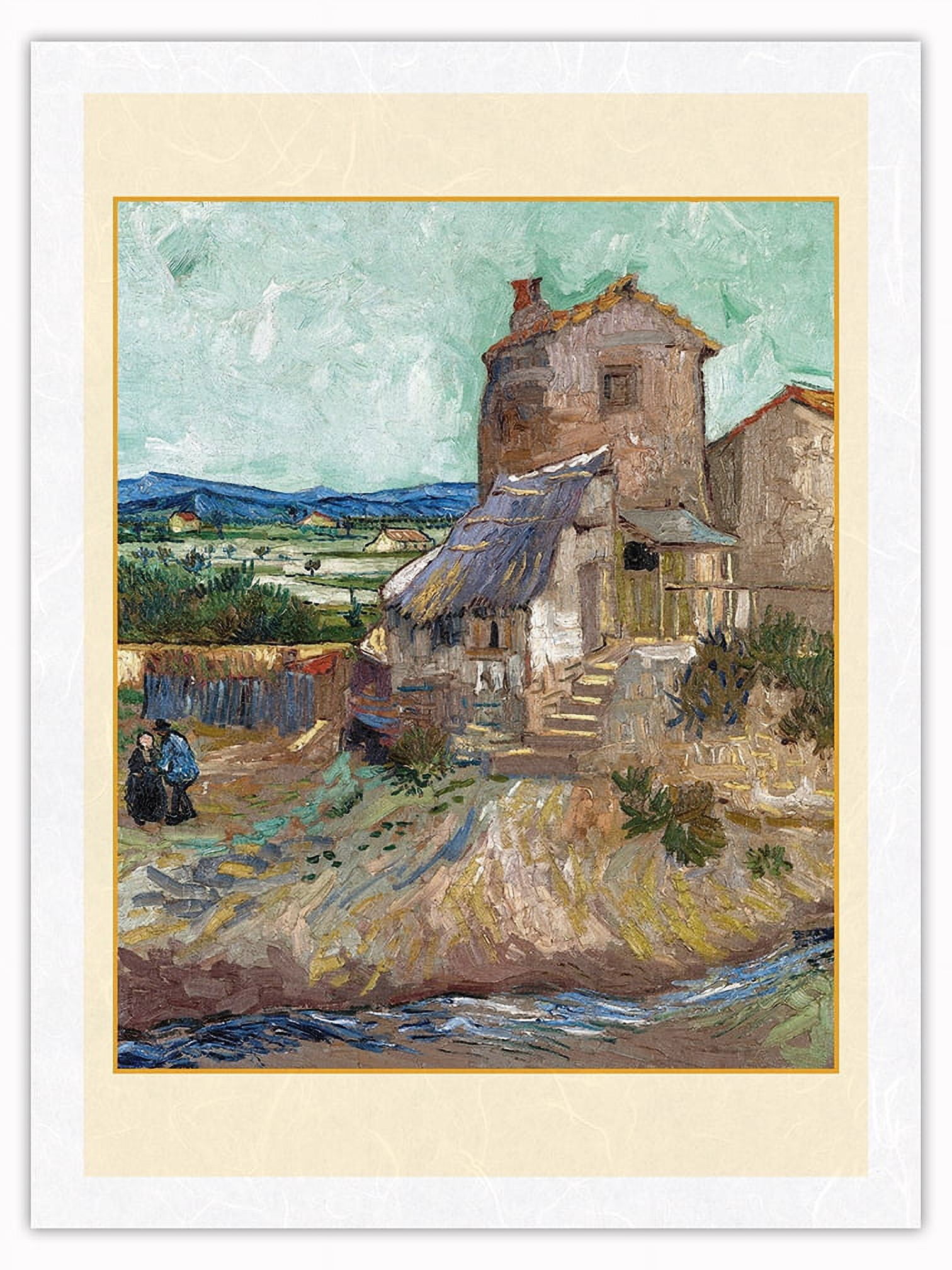 The Old Mill (La Maison de la Crau) - From an Original Color Painting ...