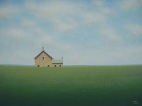 The Old Stone Farmhouse Canvas Art - Sharon France (18 x 24)