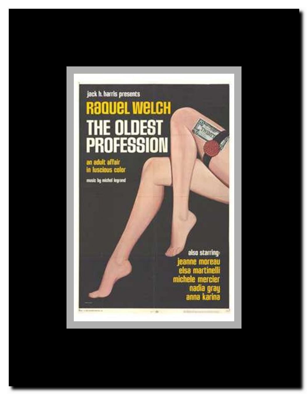 The Oldest Profession Framed Movie Poster