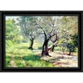 thumbnail image 1 of The Olive Grove 38x28 Large Black Ornate Wood Framed Canvas Art by William Merritt Chase, 1 of 2
