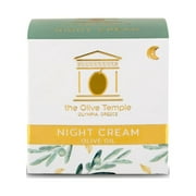 The Olive Temple Anti-Aging Night Cream With Olive Oil, Pomegranate & Hyaluronic Acid