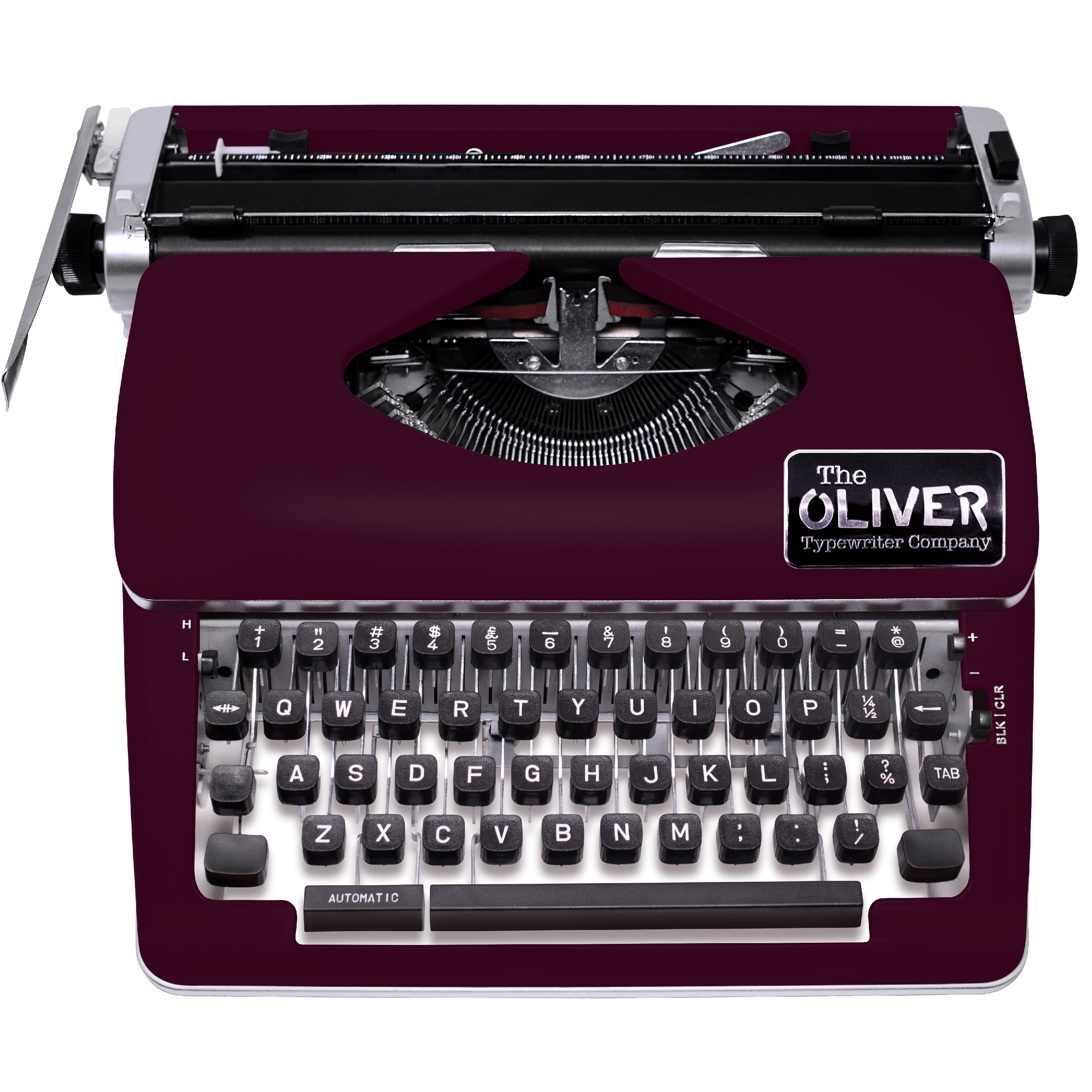 The Oliver Typewriter Company Timeless Manual Typewriter (Black