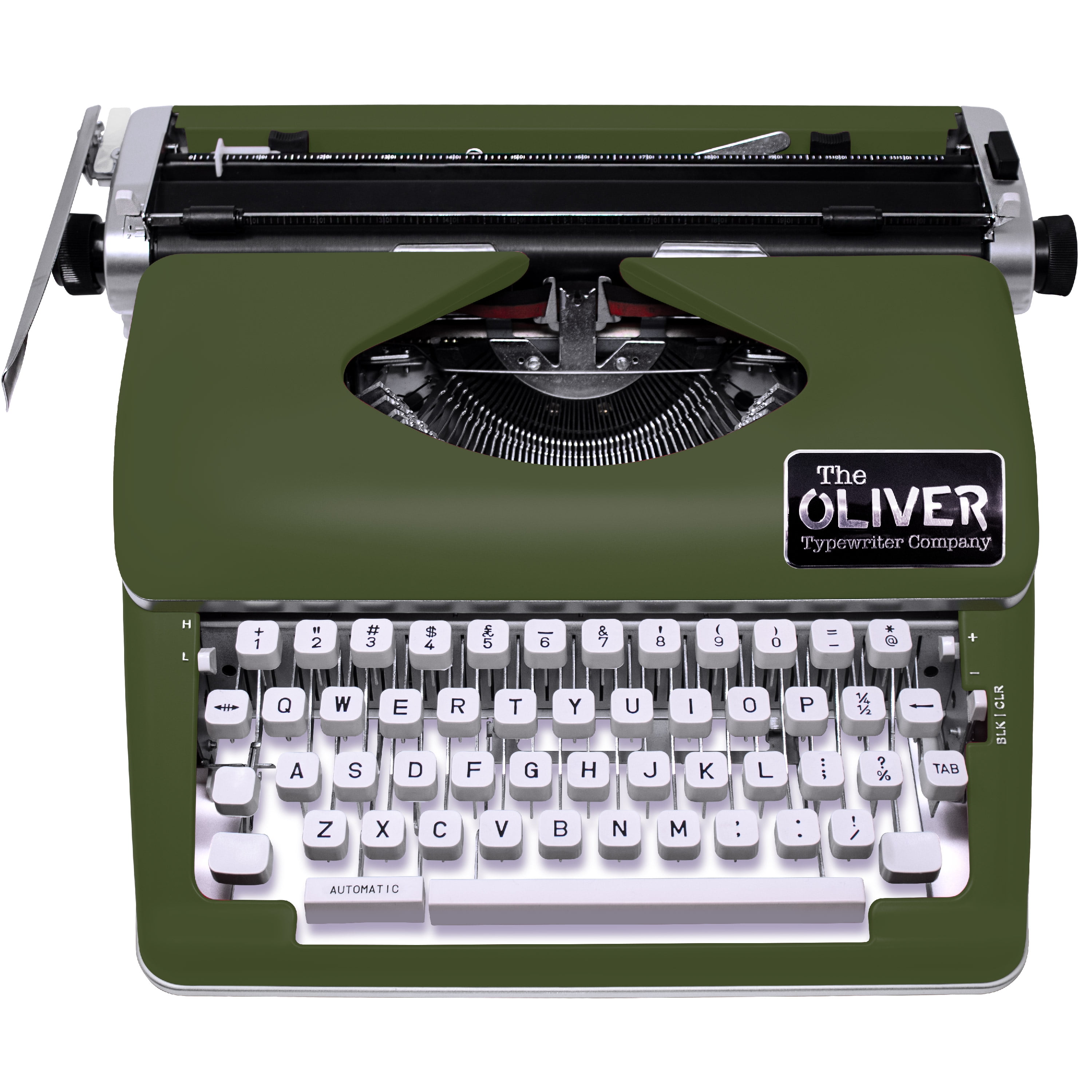 The Oliver Typewriter Company Timeless Manual Typewriter (Black