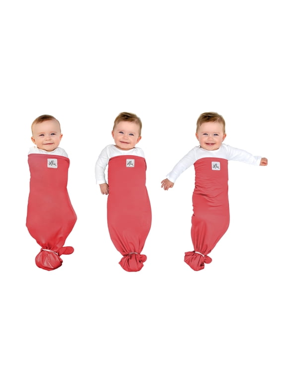 Swaddle - Moisture-Wicking Sleep Sack, Calms Moro Reflex, 0.8 TOG, 5-17 lbs (Sunset)