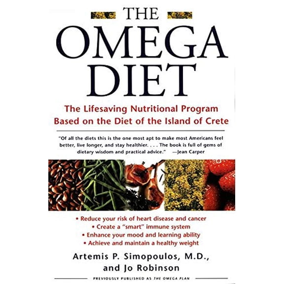 Pre-Owned The Omega Diet (Paperback) 0060930233 9780060930233