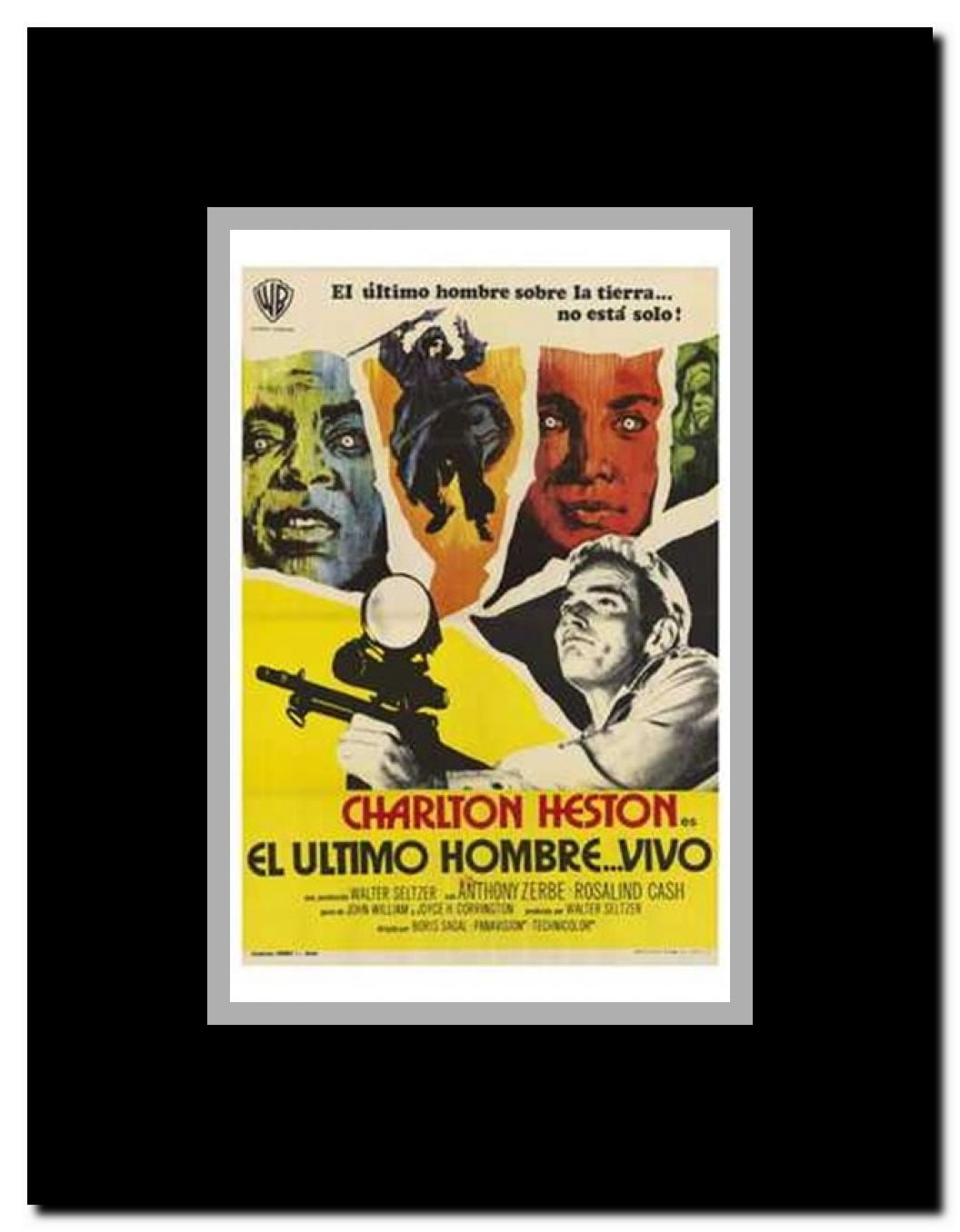 The Omega Man Framed Movie Poster