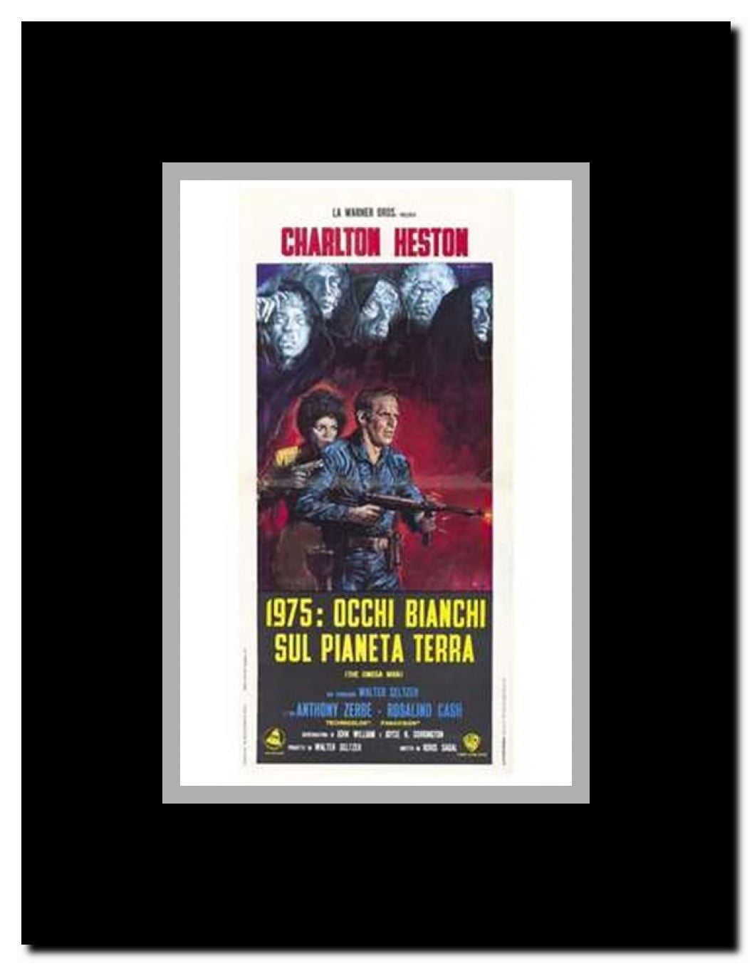 The Omega Man Framed Movie Poster