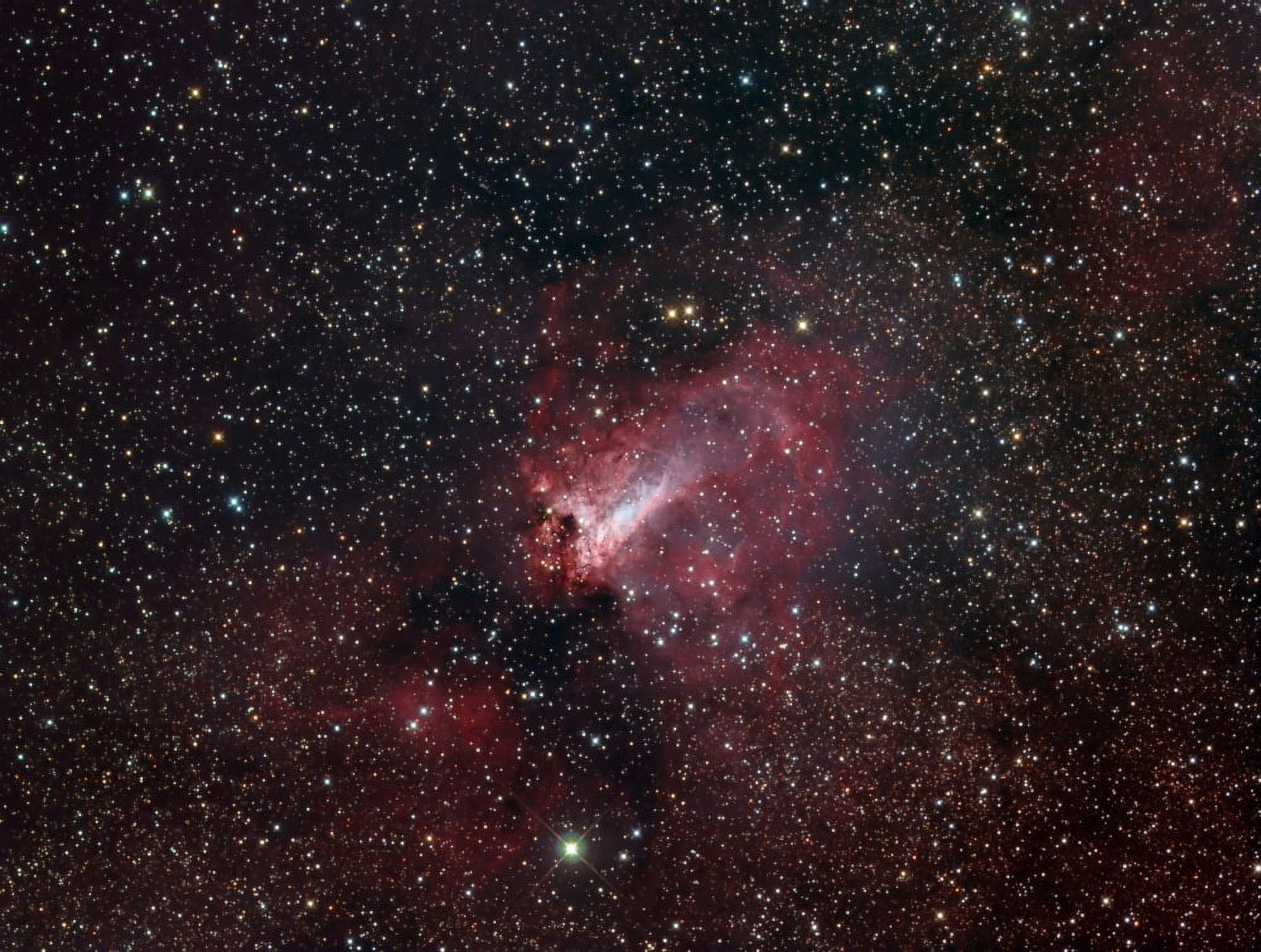 The Omega Nebula Canvas Art - Filipe AlvesStocktrek Images (17 x 13)