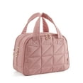 thumbnail image 1 of Bagsmart Unisex Large Size Travel Toiletry Bag with Handle, Wide-open Makeup Cosmetic Bag for Travel Toiletries, Organizer for Women and Men, Pink, 1 of 8