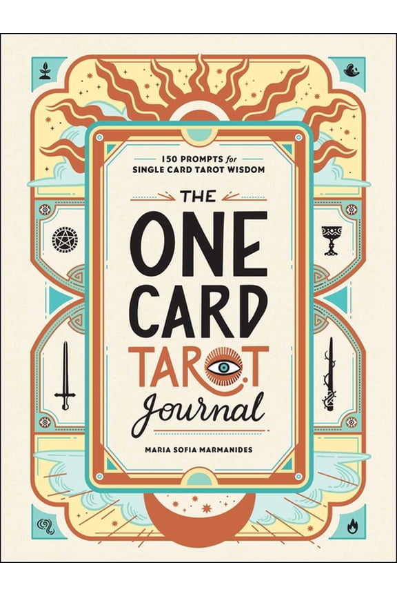 The One Card Tarot Journal: 150 Prompts for Single Card Tarot Wisdom, (Hardcover)