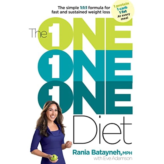 Pre-Owned The One One One Diet: The Simple 1:1:1 Formula for Fast and Sustained Weight Loss Hardcover Rania Batayneh MPH, Eve Adamson