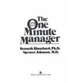 thumbnail image 1 of Pre-Owned The One Minute Manager (Paperback) 9780425062654, 1 of 1