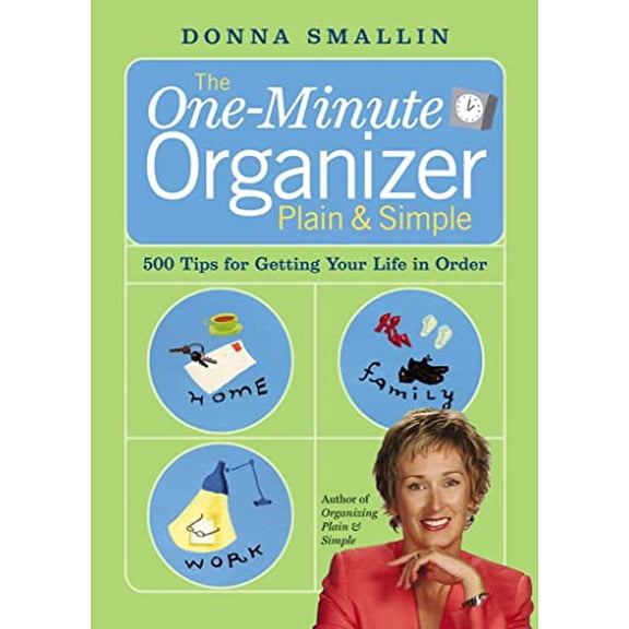 Pre-Owned The One-Minute Organizer Plain & Simple (Paperback) 1580175848 9781580175845