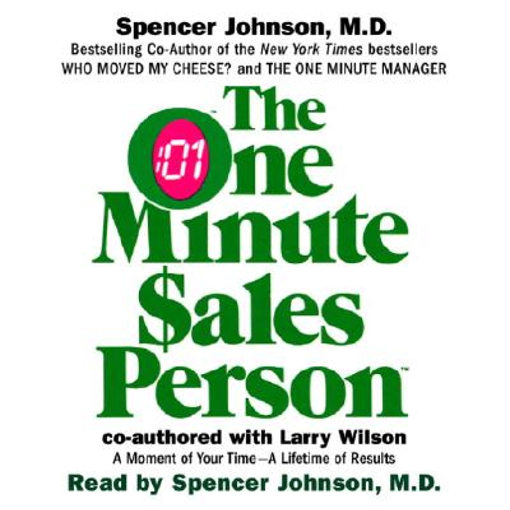 Pre-Owned The One Minute Salesperson (Audiobook) by Spencer Johnson, Larry Wilson