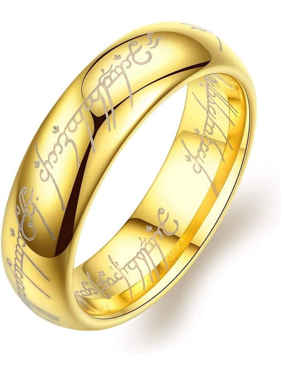 The One Ring to Rule Them All for Men,Lord of The Rings Rings for Men