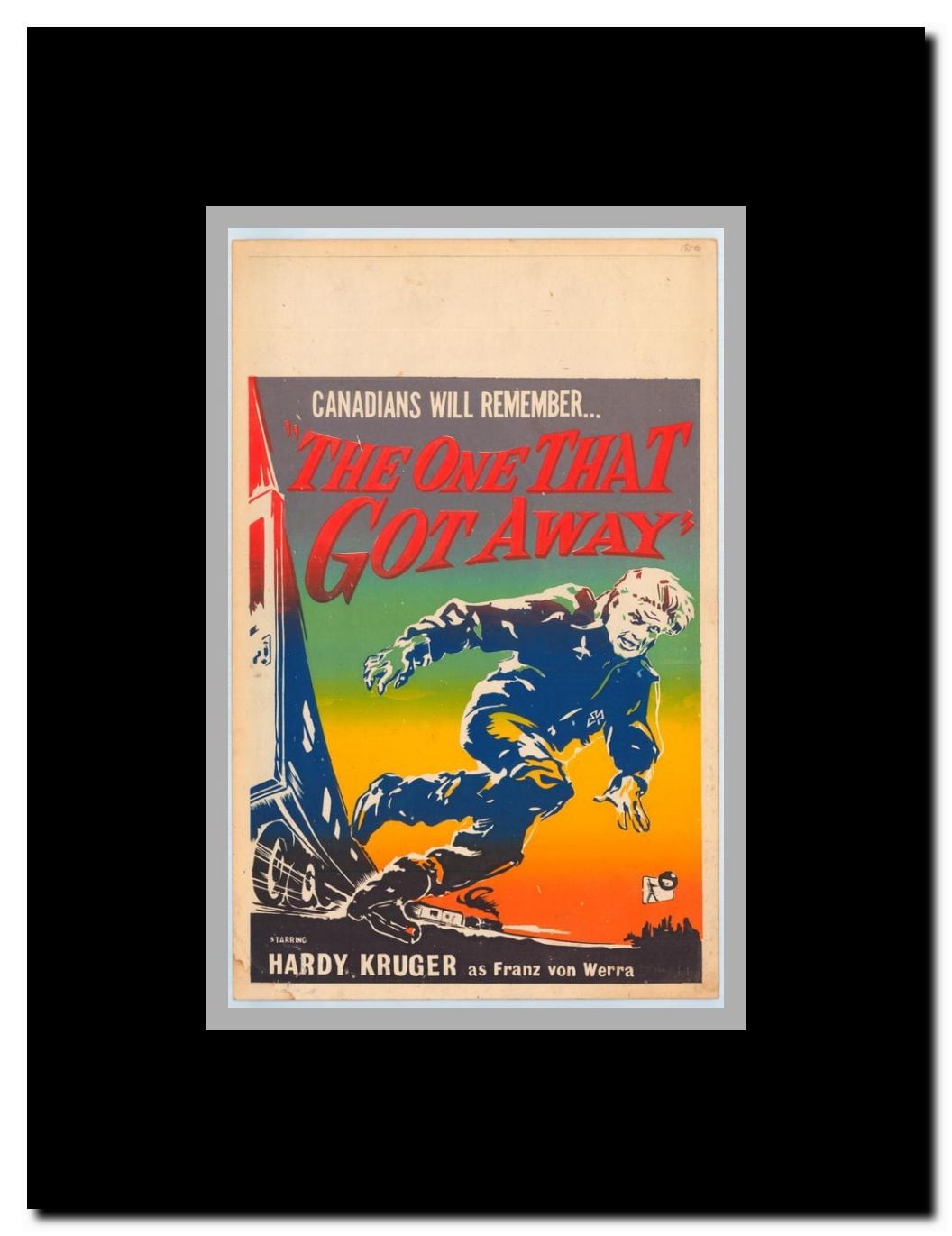 The One That Got Away Framed Movie Poster