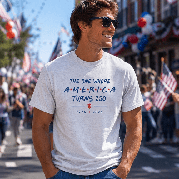 The One Where America Turns 250 Shirts, America 250th Anniversary T-Shirt, 4th of July 1776-2026 Tee
