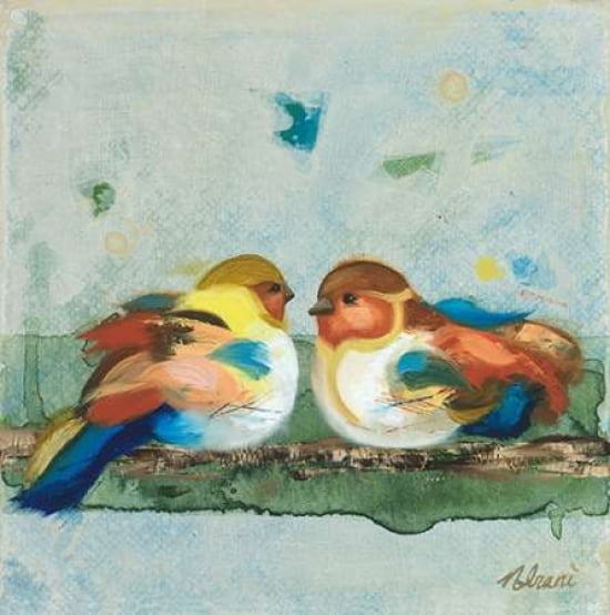 The One Who Sits Beside Me Canvas Art - Ninalee Irani (24 x 24)