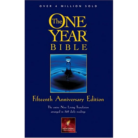 Pre-Owned The One Year Bible Fifteenth Anniversary Edition NLT (Hardcover) 0842355480 9780842355483